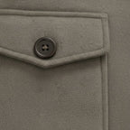 Hayes | Men's Tailored Wool Overcoat, Smart Wool Coat | Animated Apparel