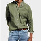 Henry | Men's Tailored Cotton Shirt, Smart Everyday Shirt | Animated Apparel