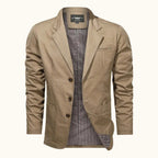 Holden | Men's Tailored Casual Jacket, Smart Business Casual Jacket | Animated Apparel | Khaki