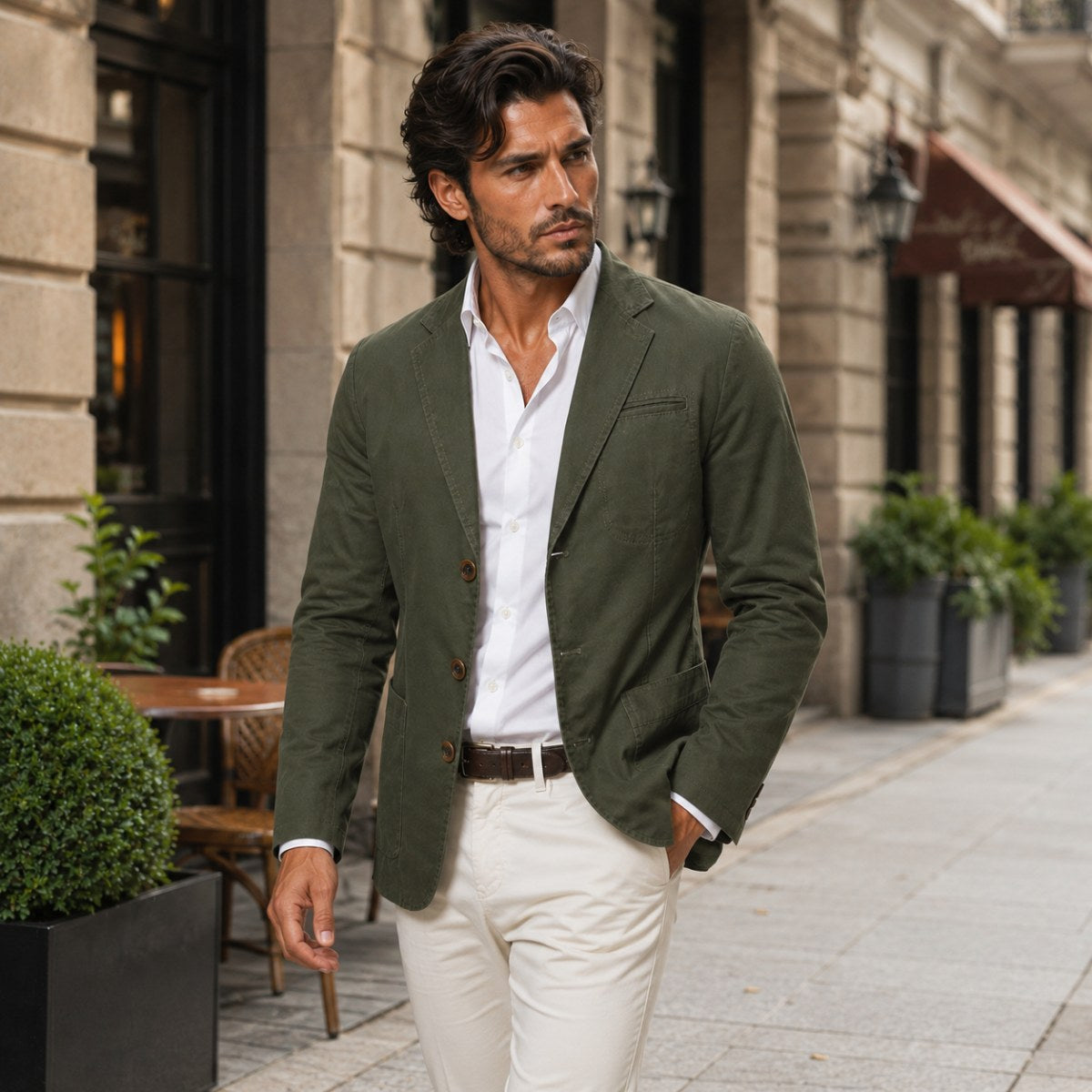 Holden | Men's Tailored Casual Jacket, Smart Business Casual Jacket | Animated Apparel