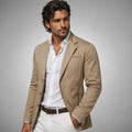 Holden | Men's Tailored Casual Jacket, Smart Business Casual Jacket | Animated Apparel | Army Green