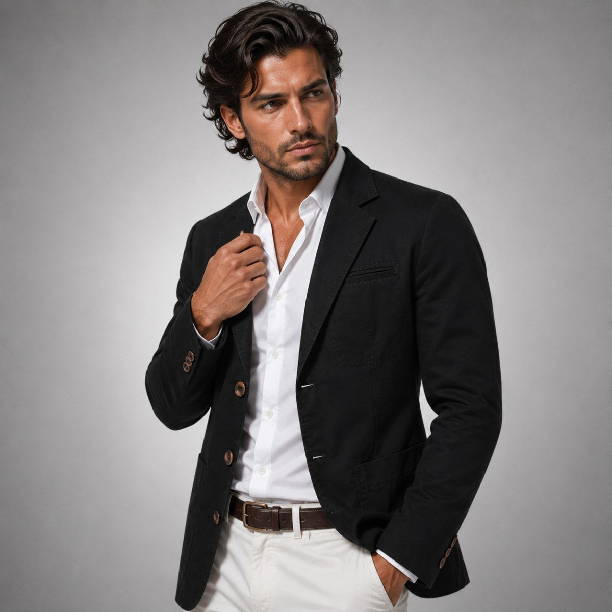 Holden | Men's Tailored Casual Jacket, Smart Business Casual Jacket | Animated Apparel
