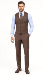 John | Men's Three-Piece Formal Suit, Classic Tailored Suit | Animated Apparel
