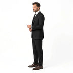 John | Men's Three-Piece Formal Suit, Classic Tailored Suit | Animated Apparel