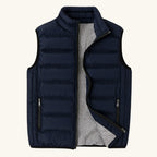 Hunter | Men's Quilted Puffer Gilet, Sleeveless Layering Gilet | Animated Apparel