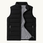 Hunter | Men's Quilted Puffer Gilet, Sleeveless Layering Gilet | Animated Apparel