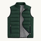 Hunter | Men's Quilted Puffer Gilet, Sleeveless Layering Gilet | Animated Apparel