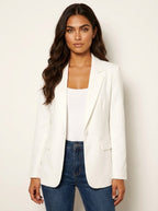 Imogen | Women's Tailored Blazer, Fitted Smart Jacket | Animated Apparel | Rood