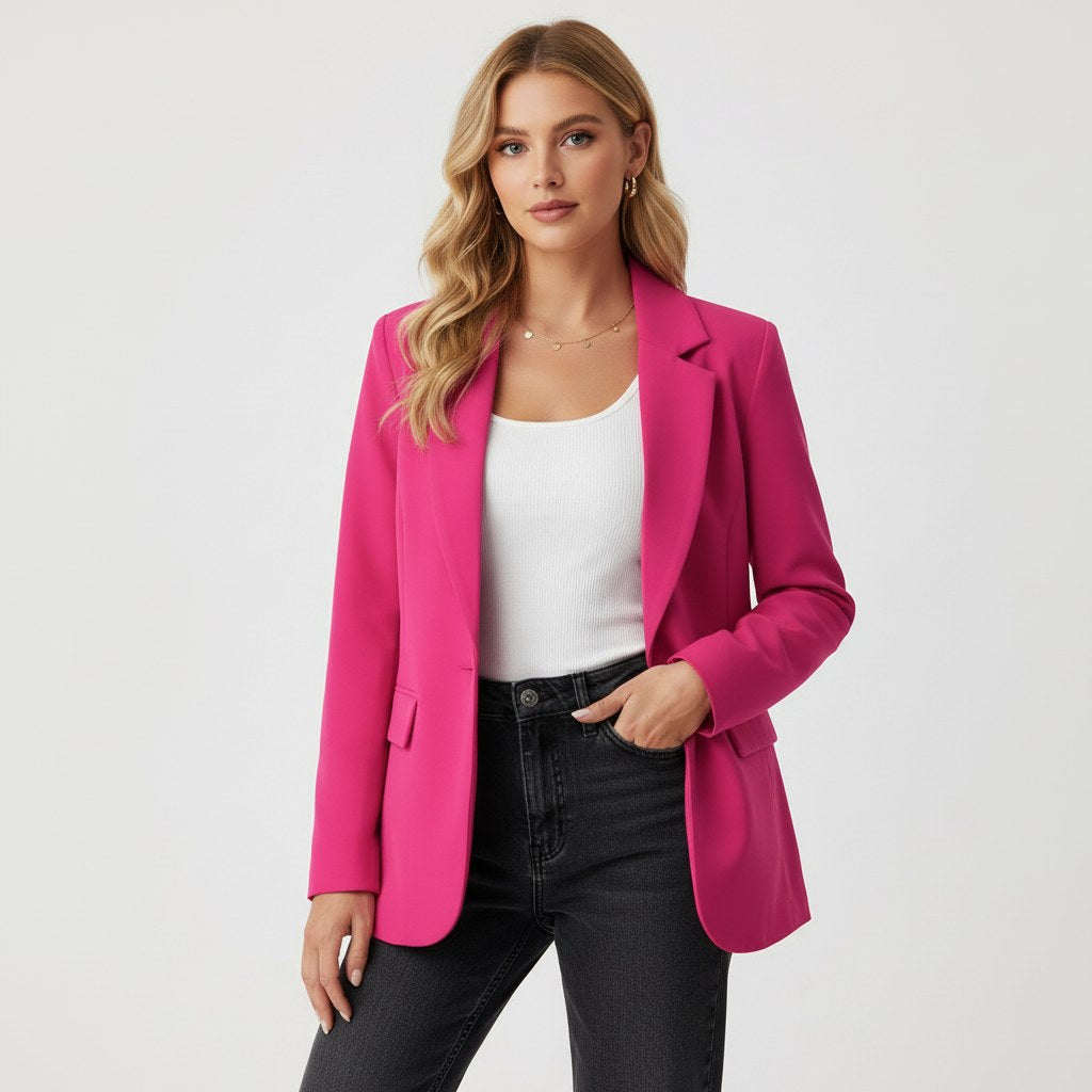 Imogen | Women's Tailored Blazer, Fitted Smart Jacket | Animated Apparel