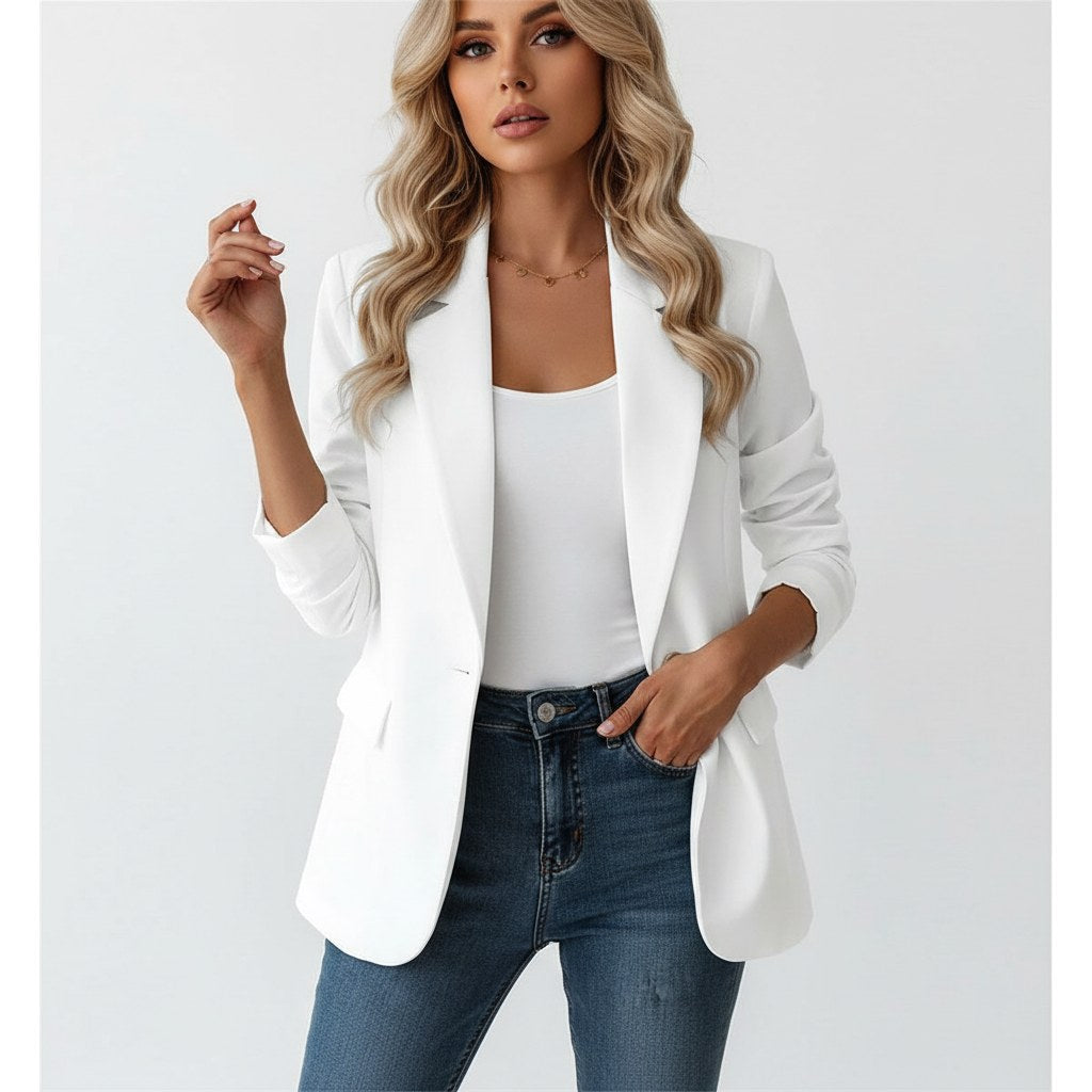 Imogen | Women's Tailored Blazer, Fitted Smart Jacket | Animated Apparel