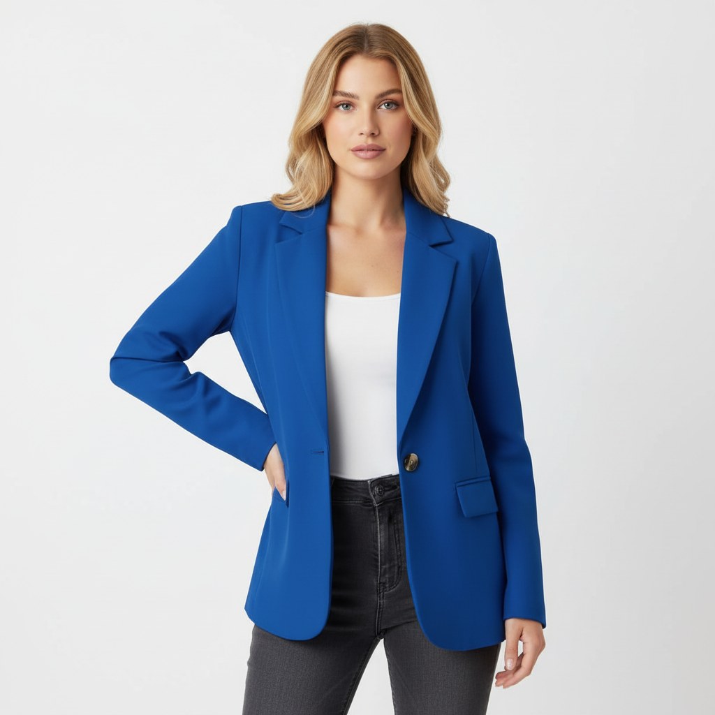 Imogen | Women's Tailored Blazer, Fitted Smart Jacket | Animated Apparel