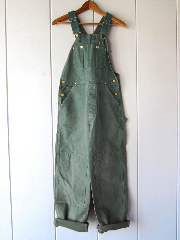 Iris | Women's Cotton Adjustable Dungarees, Functional Work Dungarees | Animated Apparel