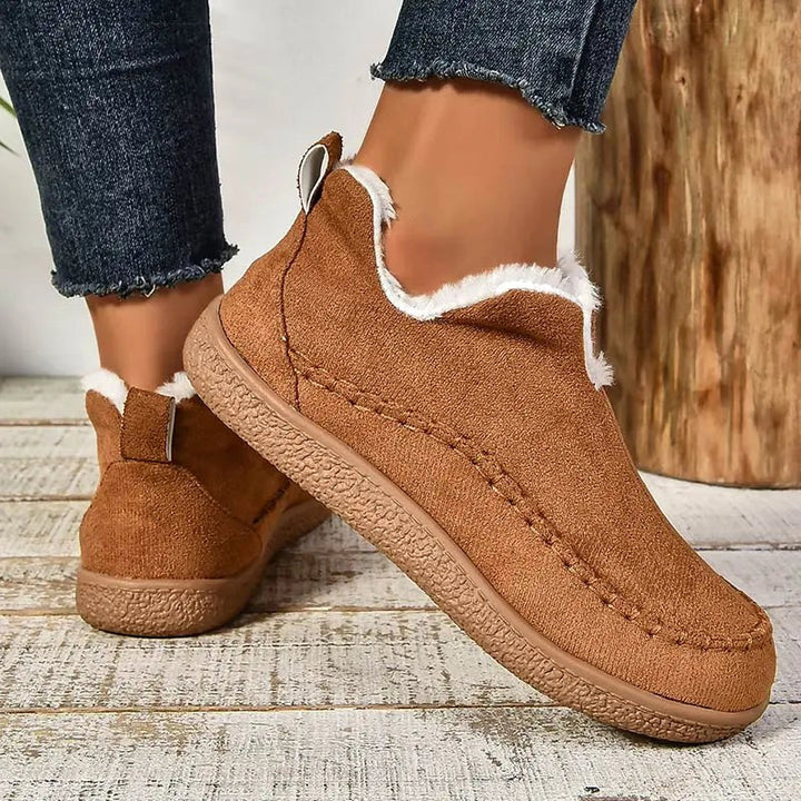 Iris | Women's Orthopedic Ankle Boots, Waterproof Leather Ankle Boots | Animated Apparel | Brown