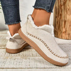Iris | Women's Orthopedic Ankle Boots, Waterproof Leather Ankle Boots | Animated Apparel | Beige