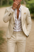 Joseph | Men's Slim-Fit Two-Piece Suit, Notch Lapel Tailored Suit | Animated Apparel