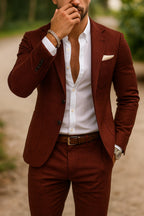 Joseph | Men's Slim-Fit Two-Piece Suit, Notch Lapel Tailored Suit | Animated Apparel