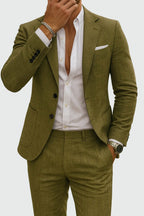Joseph | Men's Slim-Fit Two-Piece Suit, Notch Lapel Tailored Suit | Animated Apparel