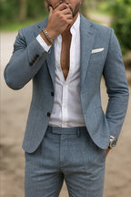 Joseph | Men's Slim-Fit Two-Piece Suit, Notch Lapel Tailored Suit | Animated Apparel