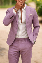 Joseph | Men's Slim-Fit Two-Piece Suit, Notch Lapel Tailored Suit | Animated Apparel