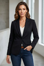 Isaline | Women's Tailored Blazer, Slim Fit Lapel Collar Trouser Suit | Animated Apparel