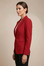Isaline | Women's Tailored Blazer, Slim Fit Lapel Collar Trouser Suit | Animated Apparel