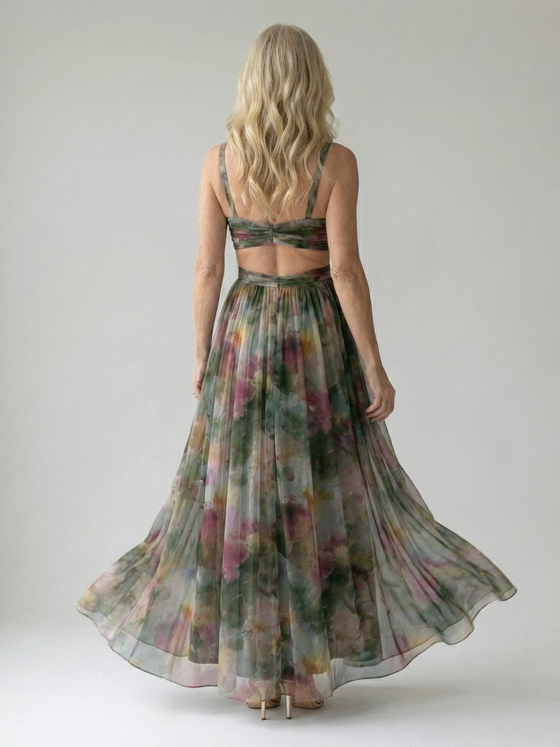 Isel | Women's Sleeveless Wrap Maxi Dress - image 13