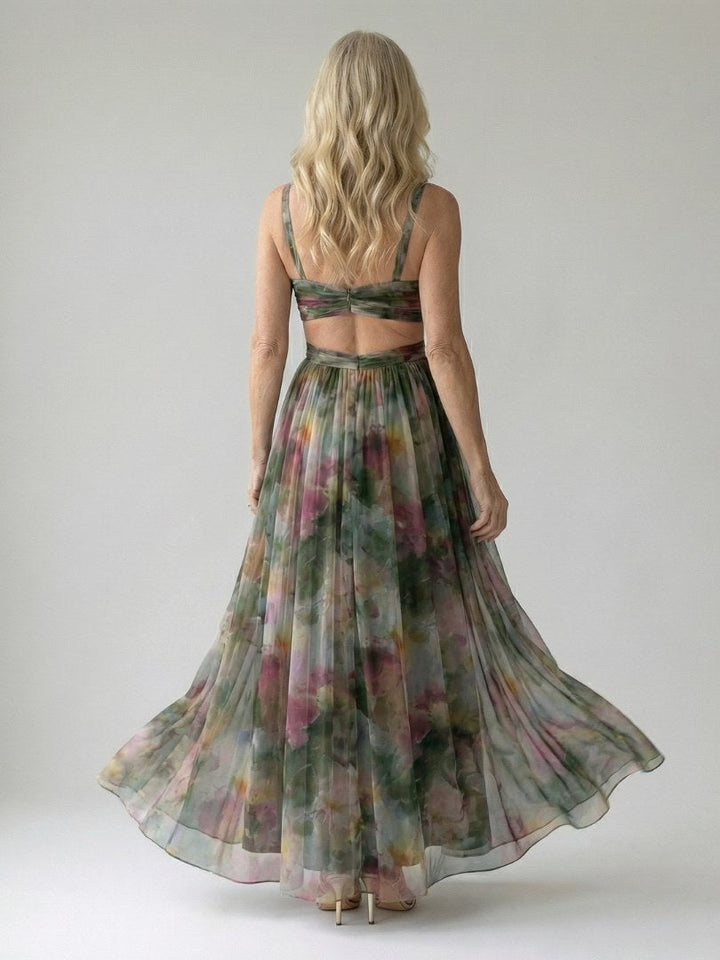 Isel | Women's Sleeveless Wrap Maxi Dress - image 13