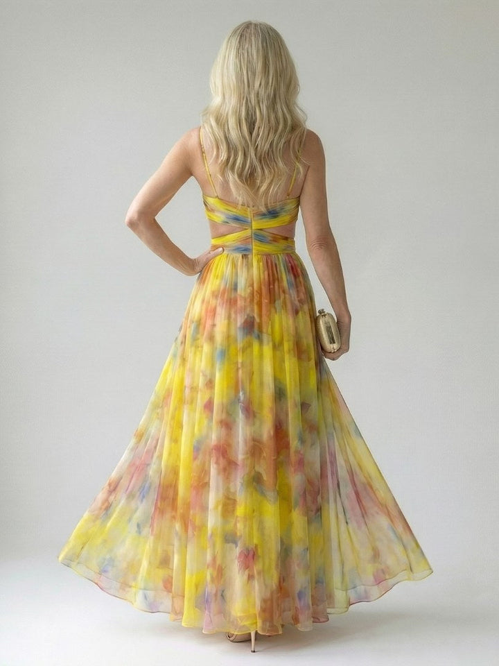 Isel | Women's Sleeveless Wrap Maxi Dress - image 7