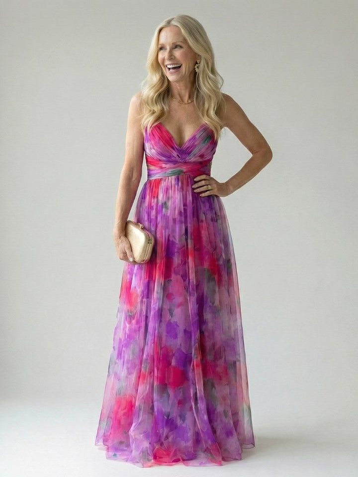 Isel | Women's Sleeveless Wrap Maxi Dress - image 8