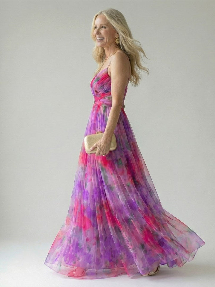 Isel | Women's Sleeveless Wrap Maxi Dress - image 9