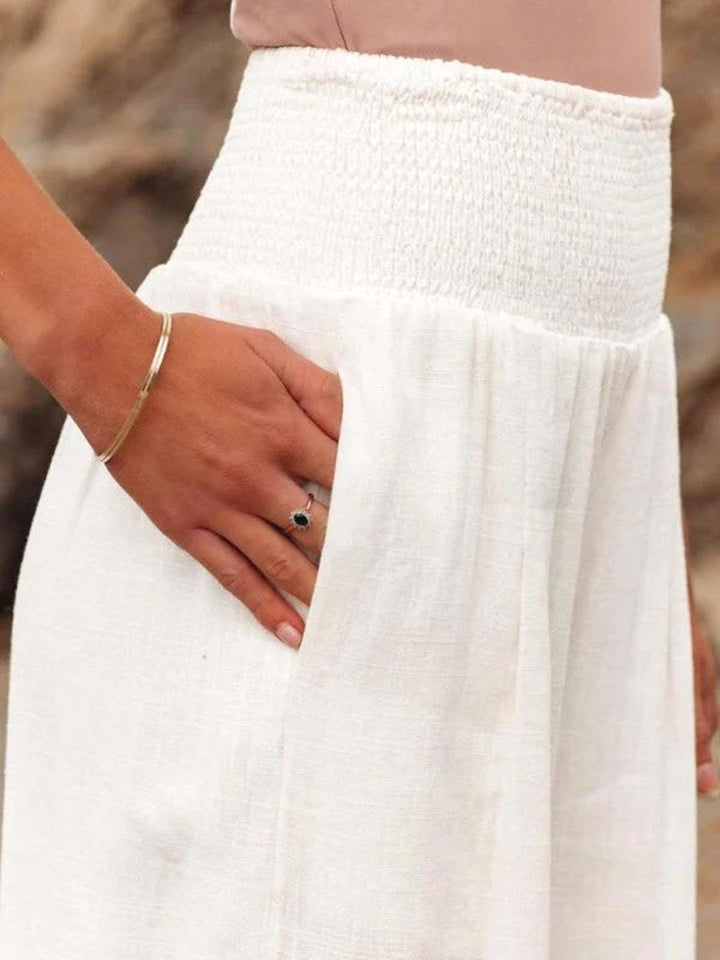 Isla | Women's High-Waist Wide-Leg Linen Pants - image 4