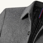 Jackson | Men's Wool Blend Tailored Coat, Longline Autumn Coat | Animated Apparel