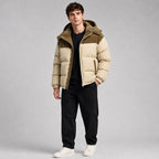 Jared | Men's Oversized Padded Puffer Jacket, Hooded Winter Coat | Animated Apparel