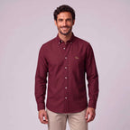 Matthew | Men's Long-Sleeve Shirt with Classic Collar, Button-Up Formal Shirt | Animated Apparel