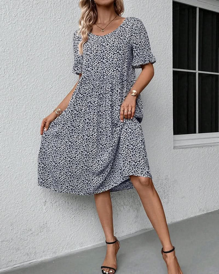 Jenna | Women's Casual Summer Floral Midi Dress - image 1