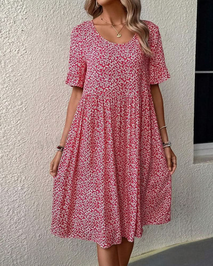Jenna | Women's Casual Summer Floral Midi Dress - image 5