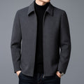 Jordan | Men's Wool Jacket, Tailored Autumn Jacket | Animated Apparel | Gray