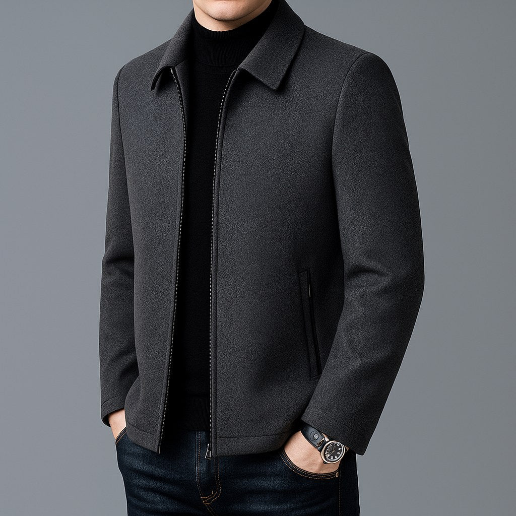 Jordan | Men's Wool Jacket, Tailored Autumn Jacket | Animated Apparel