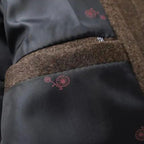 Jordan | Men's Wool Overcoat, Classic Wool Coat | Animated Apparel