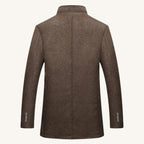 Jordan | Men's Wool Overcoat, Classic Wool Coat | Animated Apparel