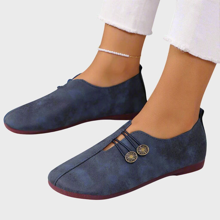 Josie | Women's Comfort Slip-On Sneakers - Red