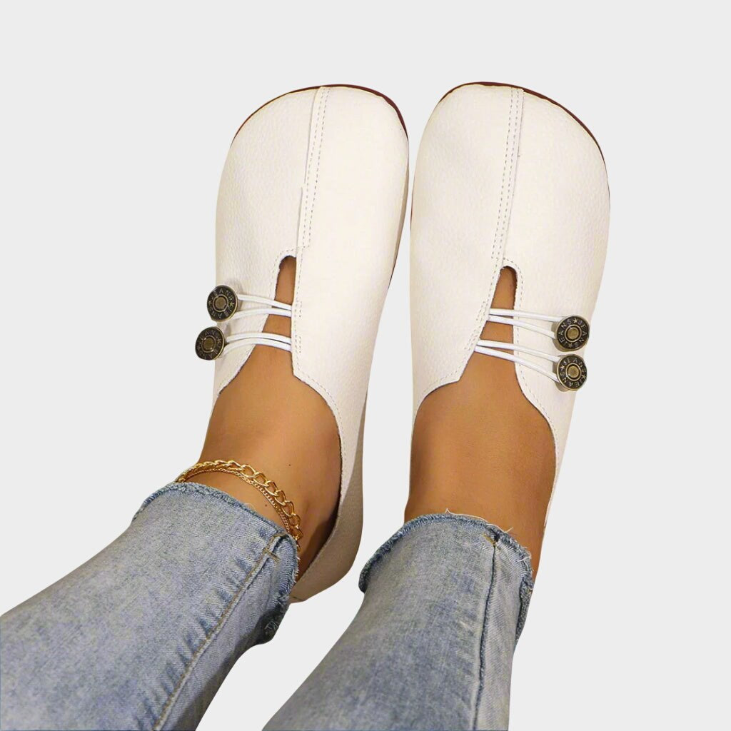 Josie | Women's Comfort Slip-On Sneakers - Light Brown