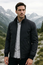 Julian | Men's Lightweight Wind-Resistant Jacket, Everyday Transitional Jacket | Animated Apparel