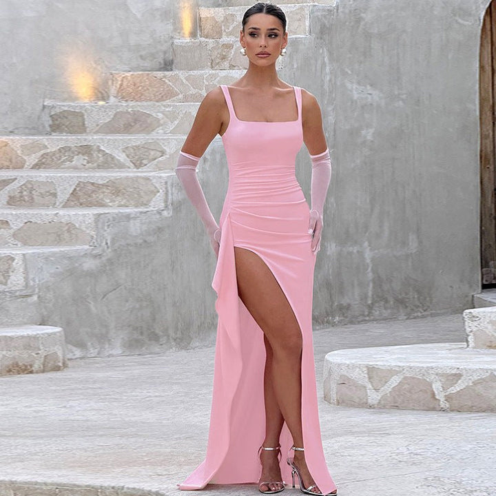 Juliana | Women's Elegant Open-Back Slip Maxi Dress - image 16