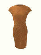 Juliette | Women's Classic Short Sleeve Bodycon Dress - image 12