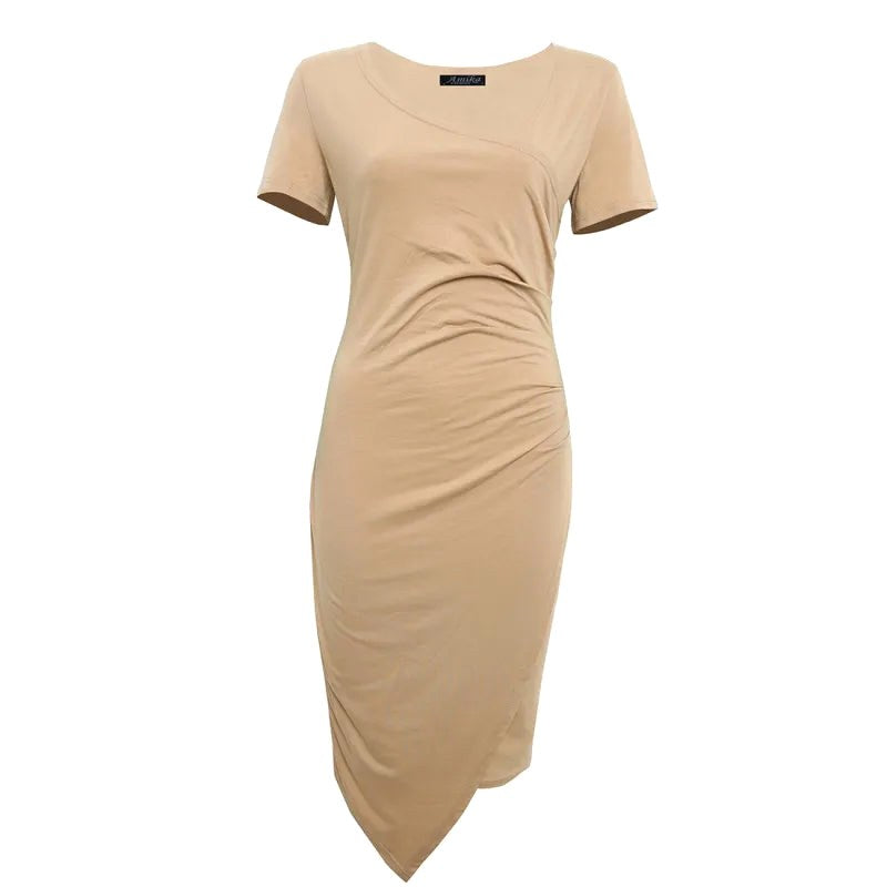Juliette | Women's Classic Short Sleeve Bodycon Dress - image 25