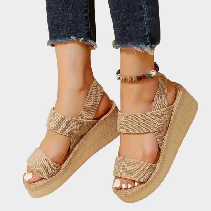 Kinsley | Women's Stylish Orthopedic Sandals - Black
