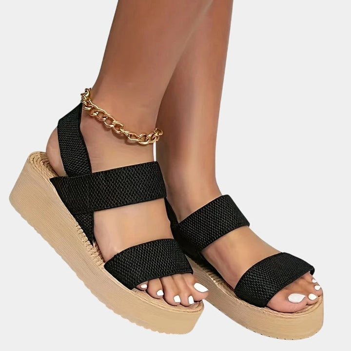 Kinsley | Women's Stylish Orthopedic Sandals - Khaki