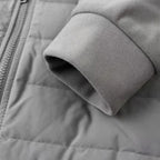 Kyle | Men's Hooded Down Jacket with Quilted Panels, Insulated Autumn Coat | Animated Apparel