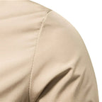 Waylon | Men's Bomber Jacket with Front Zip and Double Pockets, Lightweight Autumn Jacket | Animated Apparel